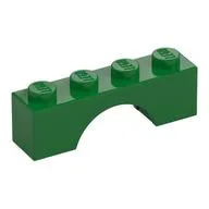 Brick Arch 1 x 4, Green