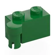 Hinge Brick 1 x 4 [Upper], Green