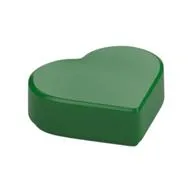Tile 1 x 1 Heart, Green