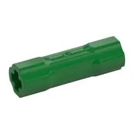 Technic Driving Ring Connector Smooth [2 rounded and 2 flat side walls], Green