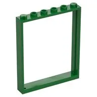 Door Frame 1 x 6 x 6, Green