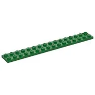 Plate 2 x 16, Green
