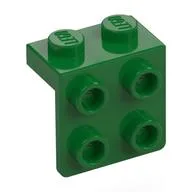 Bracket 1 x 2 - 2 x 2, Green