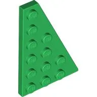 Wedge Plate 6 x 4 Right, Green