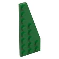 Wedge Plate 8 x 3, 22° Right, Green
