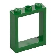 Window Frame 1 x 3 x 3, Green