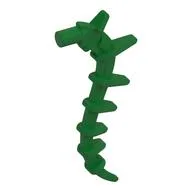 Plant / Creature Body Part, Vine / Tail / Tentacle / Bionicle Spine, Spiky, Green