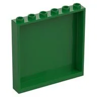 Panel 1 x 6 x 5, Green