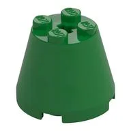 Cone 3 x 3 x 2, Green