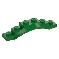 Wheel Arch, Mudguard, 1 1/2 x 6 x 1 [Arch Extended], Green