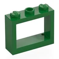 Window 1 x 3 x 2, Green