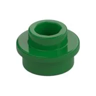 Plate Round 1 x 1 with Open Stud, Green