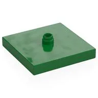 Duplo Turntable 4 x 4 Base, Flush Surface, Green