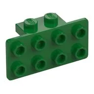 Bracket 1 x 2 - 2 x 4, Green