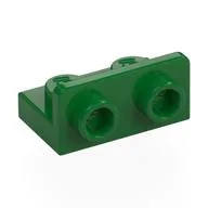 Bracket 1 x 2 - 1 x 2 Inverted, Green