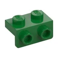 Bracket 1 x 2 - 1 x 2, Green