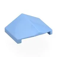 Brick Sloped 33° 2 x 2 Double / Inverted, Bright Light Blue