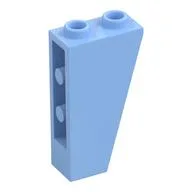 Brick Sloped Inverted 75° 2 x 1 x 3, Bright Light Blue