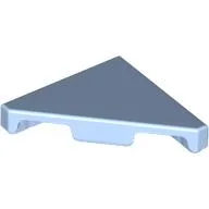 Tile 45° Cut 2 x 2 (Triangle), Bright Light Blue