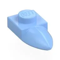 Plate Special 1 x 1 with Tooth, Bright Light Blue