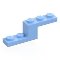Bracket 5 x 1 x 1 1/3, Bright Light Blue