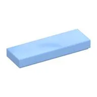 Tile 1 x 3, Bright Light Blue