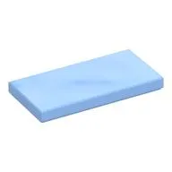 Tile 2 x 4 with Groove, Bright Light Blue