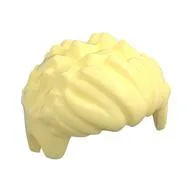Hair Short Pointy, Wavy in Front, Bright Light Yellow