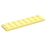Plate 2 x 8, Bright Light Yellow