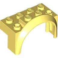 Wheel Arch, Mudguard 4 x 2 x 2 1/2, Bright Light Yellow