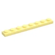 Plate 1 x 8, Bright Light Yellow