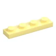 Plate 1 x 4, Bright Light Yellow