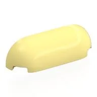 Brick Round, Curved Triple 1 x 4 x 1, Bright Light Yellow