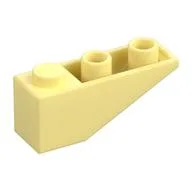 Brick Sloped Inverted 33° 3 x 1 with Internal Stopper and No Front Stud Connection, Bright Light Yellow