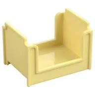 Duplo Bed, Bunk, Bright Light Yellow