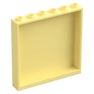 Panel 1 x 6 x 5, Bright Light Yellow