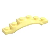 Wheel Arch, Mudguard, 1 1/2 x 6 x 1 [Arch Extended], Bright Light Yellow