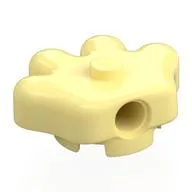 Brick Special, Hand 3 x 3 with Center Stud, 2 x 2 Anti-Studs, Bright Light Yellow