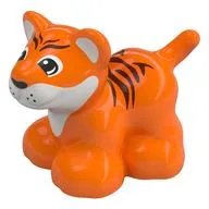 Duplo Animal Tiger Cub, Orange