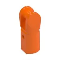 Bar Holder with Hole and Bar Handle, Orange