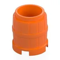 Barrel 2 x 2 x 2, Orange
