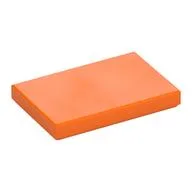 Tile 2 x 3, Orange
