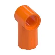 Technic Axle and Pin Connector Angled #1, Orange