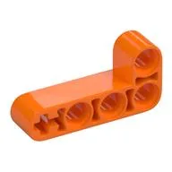 Technic Beam 2 x 4 L-Shape Thick, Orange