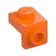 Bracket 1 x 1 - 1 x 1, Orange