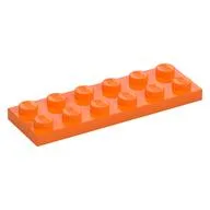 Plate 2 x 6, Orange