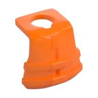 Minifig Neckwear Life Jacket, Orange