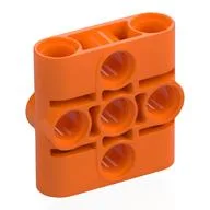 Technic Connector Beam 3 x 3, Orange