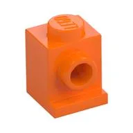 Brick Special 1 x 1 with Headlight, Orange