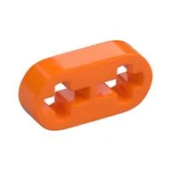 Technic Beam 1 x 2 Thin, Orange